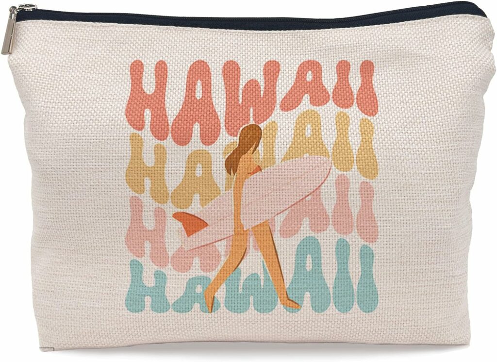 Lacosu Groovy Hawaii Surfer Girl Makeup Bag Review
